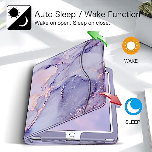 Fintie Schutzhülle für iPad 9.7 2018 2017 / iPad Air 2 / iPad Air 1 – [Eckschutz] Schutzhülle mit Mehreren Winkeln mit Tasche… – Ansicht 3