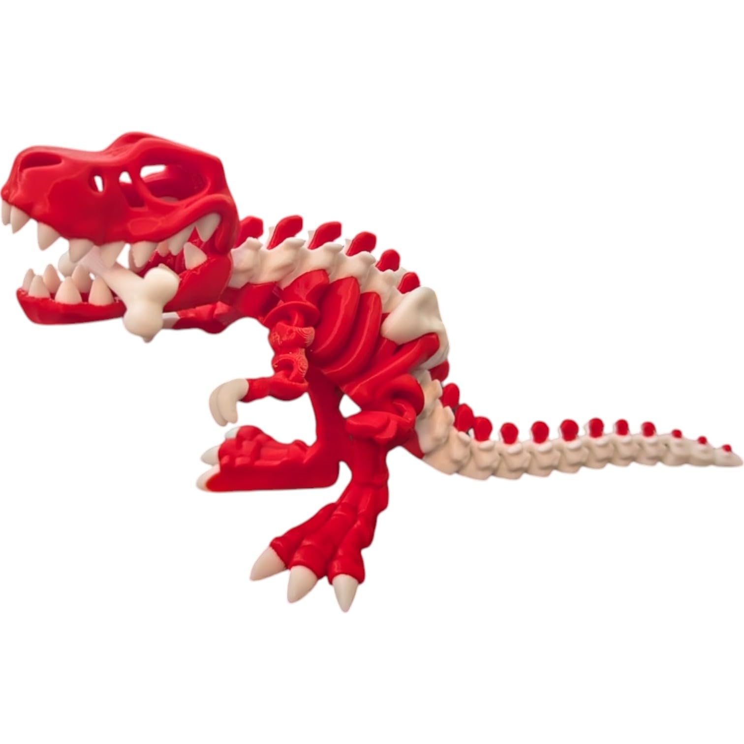 Articulated T-Rex Collectible Figurine - Striking Dinosaur Desk