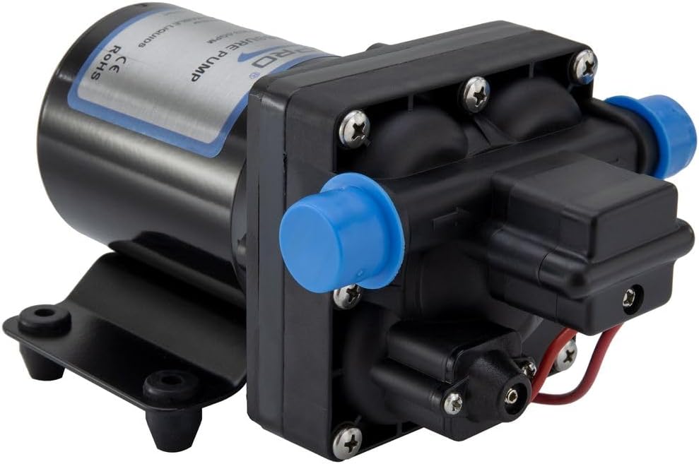 RecPro RV Water Pump Direct Replacement for Shurflo 4008-101-A65 3.0 GPM 12V Self-Prime Camper Water Pump