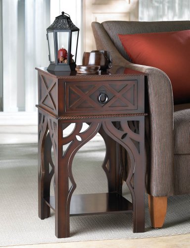 Accent Plus Moroccan-Style Side Table 15X15X25 #TOP1