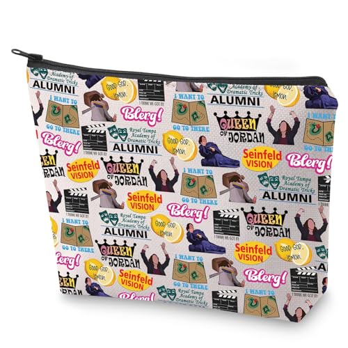 30R Fans Gift I Want to Go to There Borsa per il trucco divertente serie televisiva regalo per gli amanti della TV sacchetto di con cerniera Voglio andare lì tela