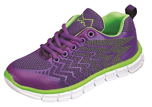 Benefit Wear M-Air Ultra Lightweight, Kids Athletic Sneakers (10, Champion Purple)