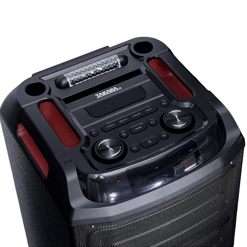 Takara T 9090 Party Karaoke Trolley DJ Speaker - Image 4
