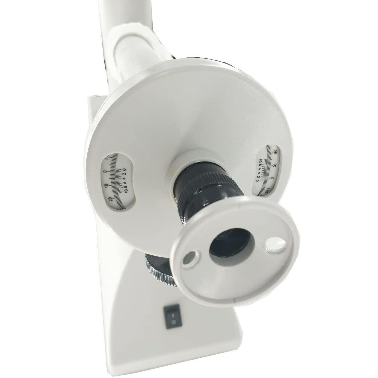 Scheibenpolarimeter Laborinstrument, -180°~+180° Messbereich, ±0,05° Genauigkeit, für Zuckerlösungen, Terpentin, Kampfer
