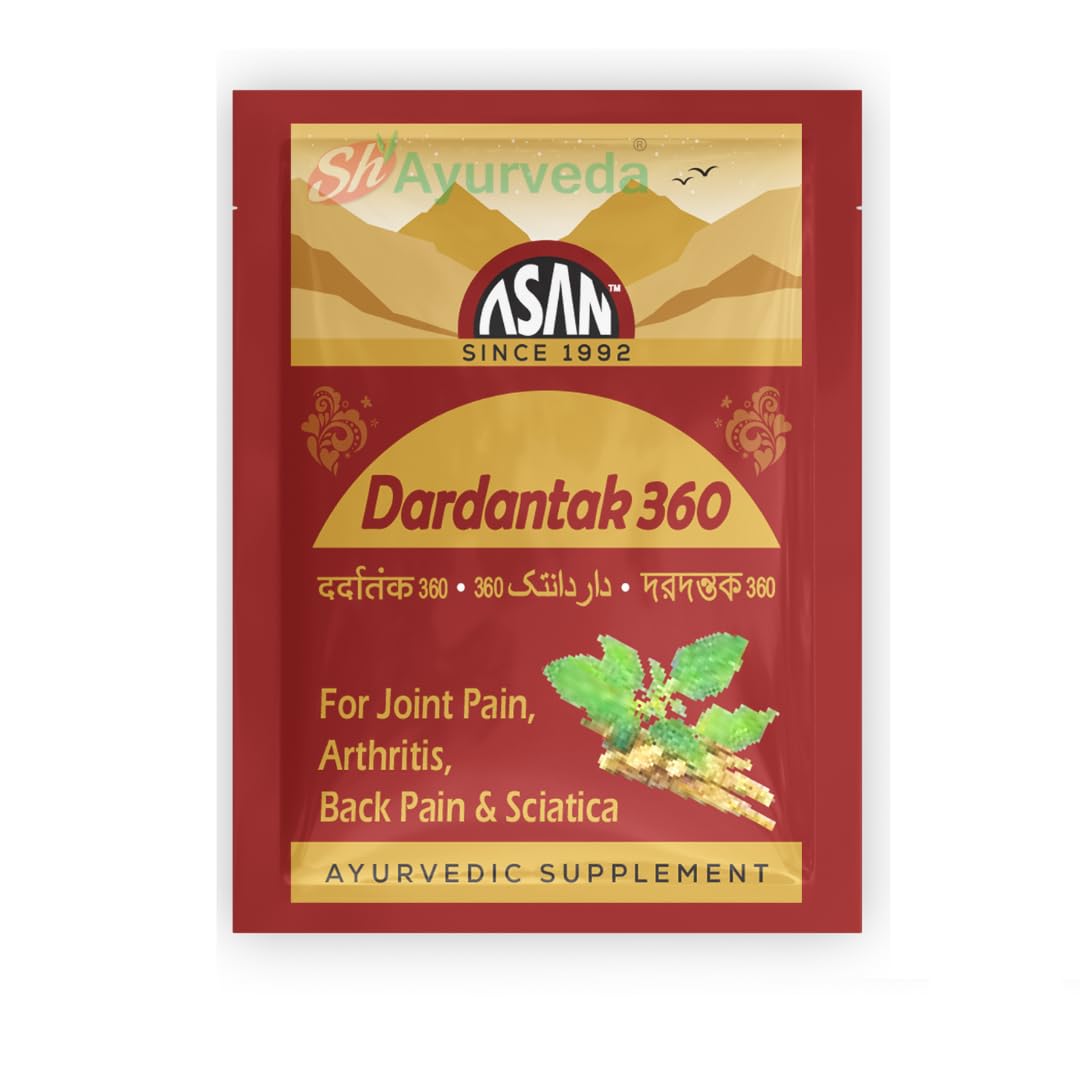 AASAN HEALTHCARE Dardantak 360 powder for Arthritis | sciatica | sprain | finger and wrist pain | muscle pain & backache (Pack of 28) (B0CV53V57S) Amazon Price History, Amazon Price Tracker