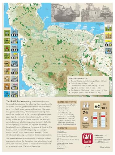 GMT Games Battle for Normandy Deluxe Edition miniatura 2