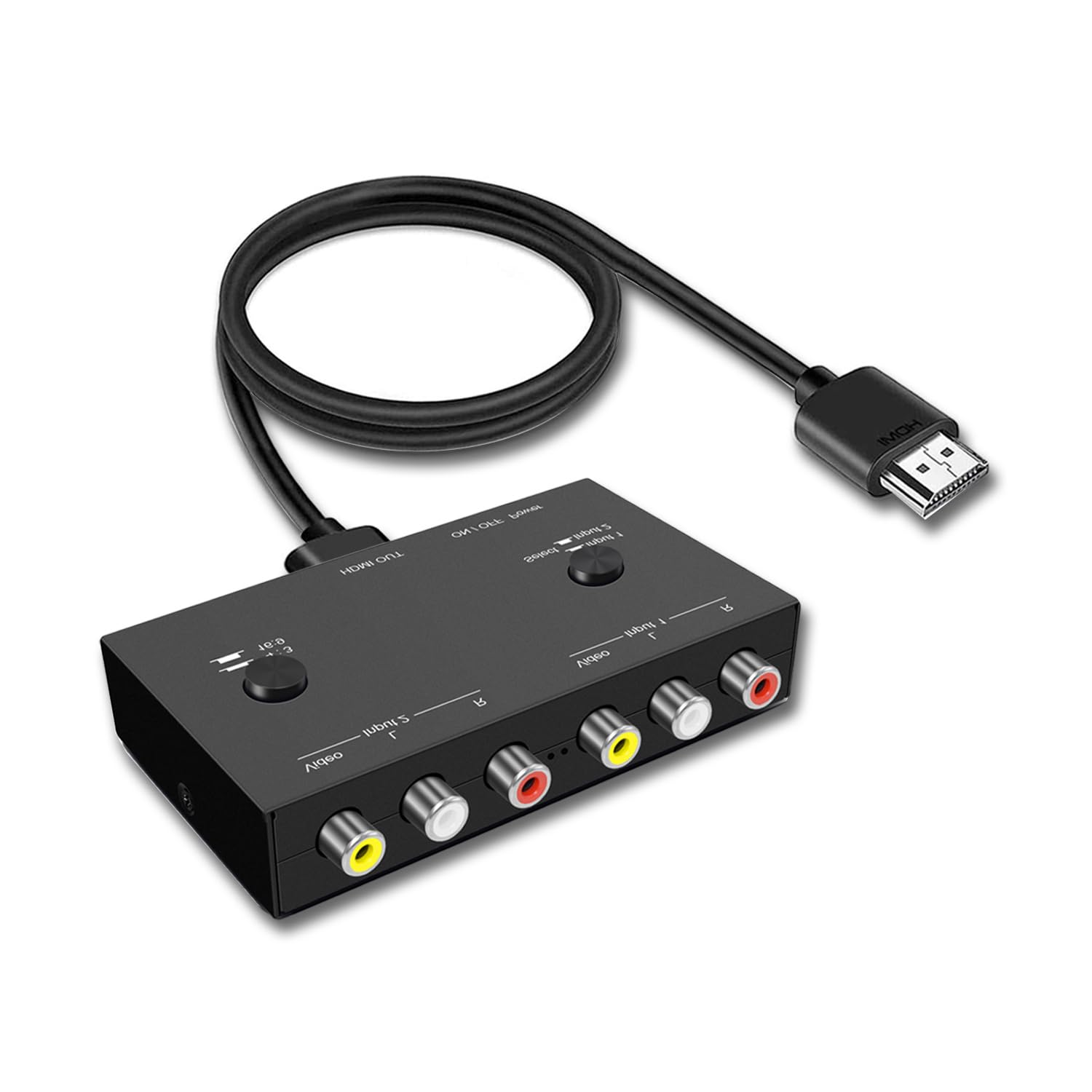 ［chi様］AV to HDMI Amazon.com: FeiEVER AV S Video to HDMI Converter | RCA to