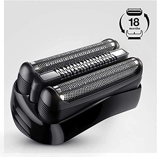 32B Electric Shaver Replacement Head Compatible with Braun Series 3 Electric Shaverfor Models 3000s, 3010s, 3040s, 3050cc, 3070cc, 3080s, 3090cc