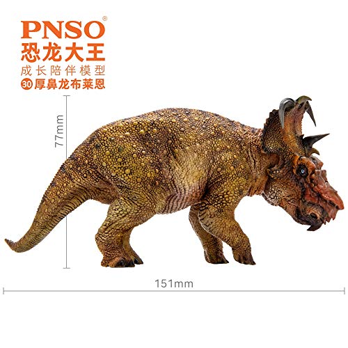 Image of PNSO Prehistoric Dinosaur Models: 30 Brian the Pachyrhinosaurus