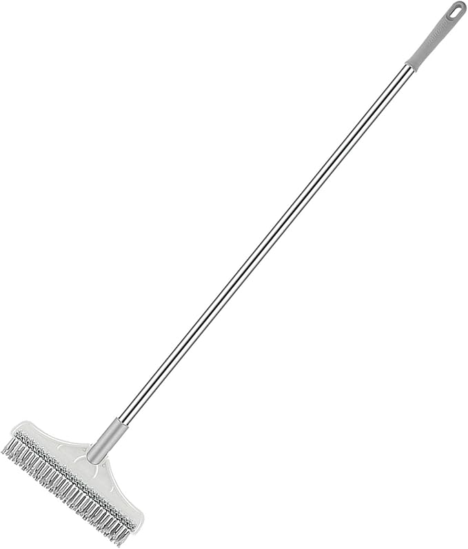 Thnkstaps Schrubber Mit Stiel, Bodenschrubber Mit Langem Griff, 3 In 1