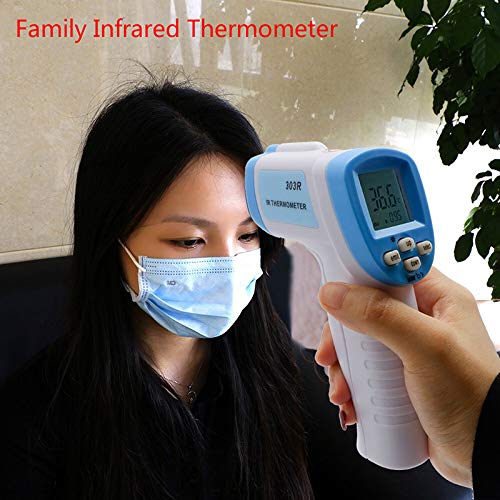 ALEXTREME Baby Thermometer Forehead Digital Infrared Thermometer Body Temporal Basal Temperature Measurement Tool for Fever, for Kids, Children, Adults, Infants, Toddlers, New Version (E)