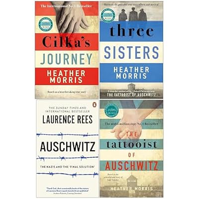 Auschwitz by Laurence Rees & The Tattooist of Auschwitz Collection Set By Heather Morris - 4 Books Set