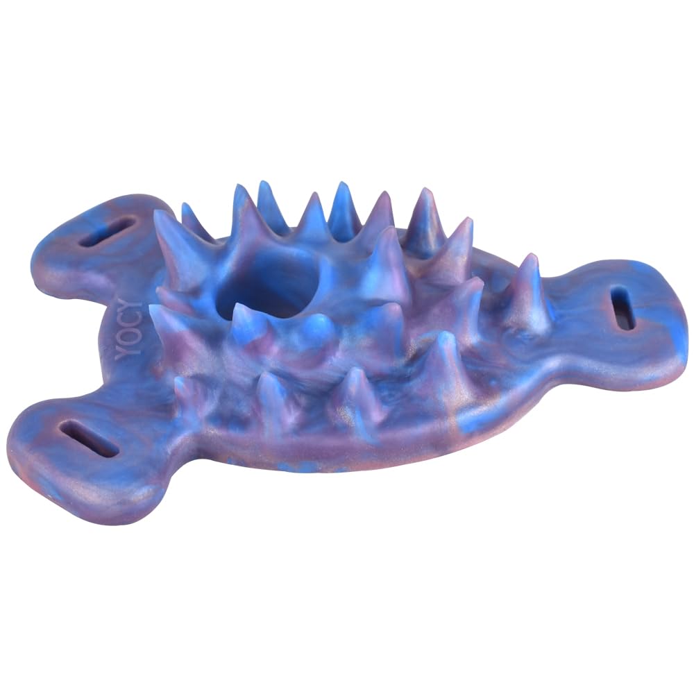 Neue Klitoris Grinder Realistischer Monster Schleifer mit Spikes G Punkt Stimulator Fantasy Nippel Massage Dildo Weiches Silikon Masturbator Sexspielzeug FüR Paare Frauen Lesben (B)