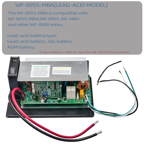 Conversor de energia WF-8955-MBA WF-8955-AD-MBA RV 55 Amp 13,6 V bateria de chumbo-ácido de carga in