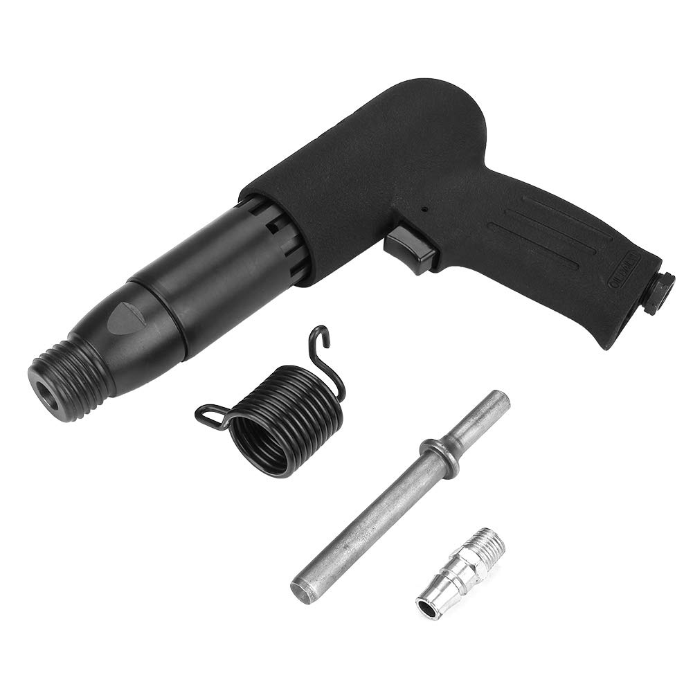 SIXRUN Martillo Remachador Neumático de Mano Tipo 250 con de 85 Mm, Pistola Remachadora Neumática para la Industria de Puertas de Metal y Aluminio, Diseño Resistente y Duradero