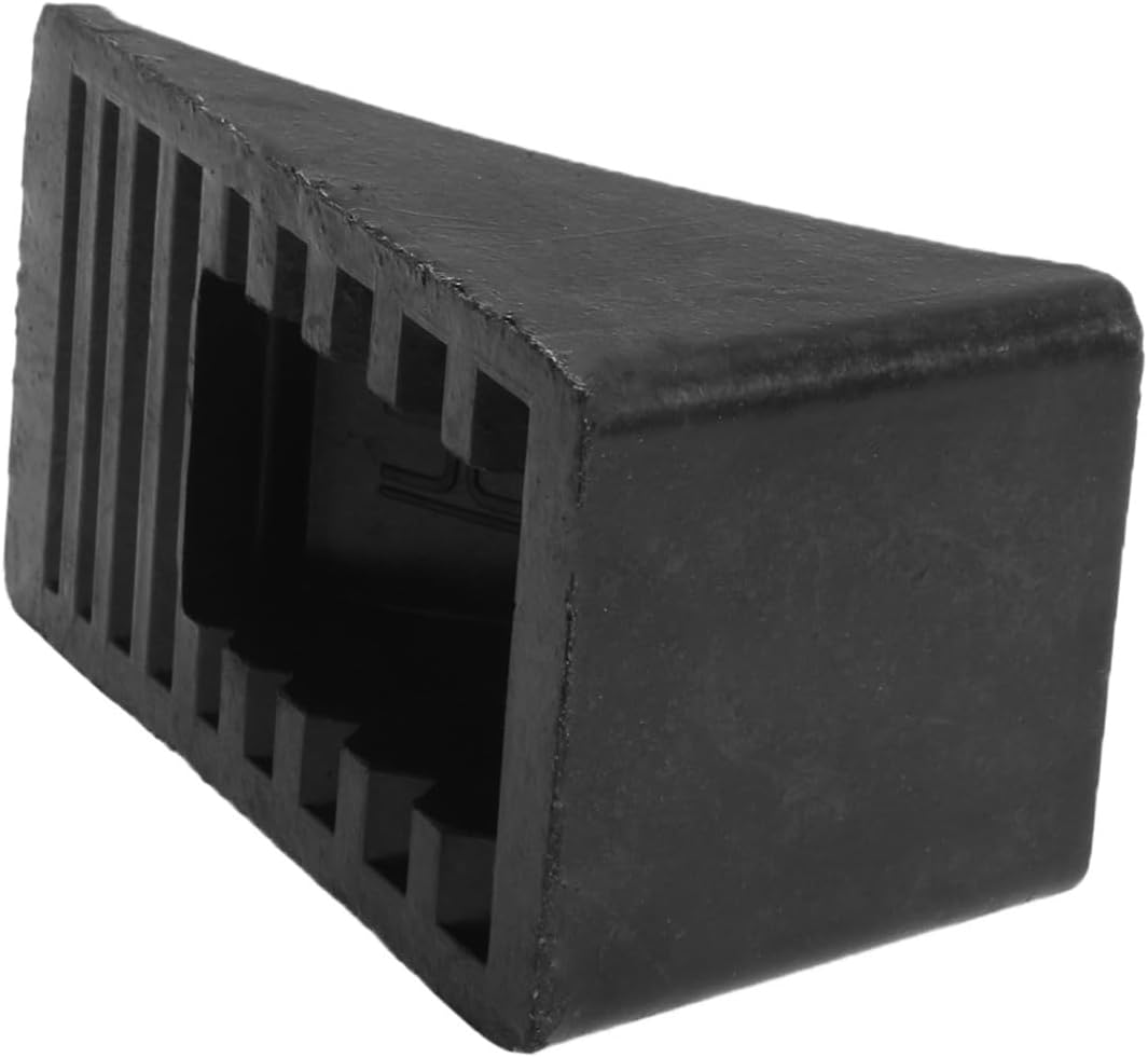 PRETYZOOM 2pcs Rv Wheel Chock Stabilizer Heavy Duty Tire Chocks for Car Non-Slip Rubber Wheel Blocks for Trailer