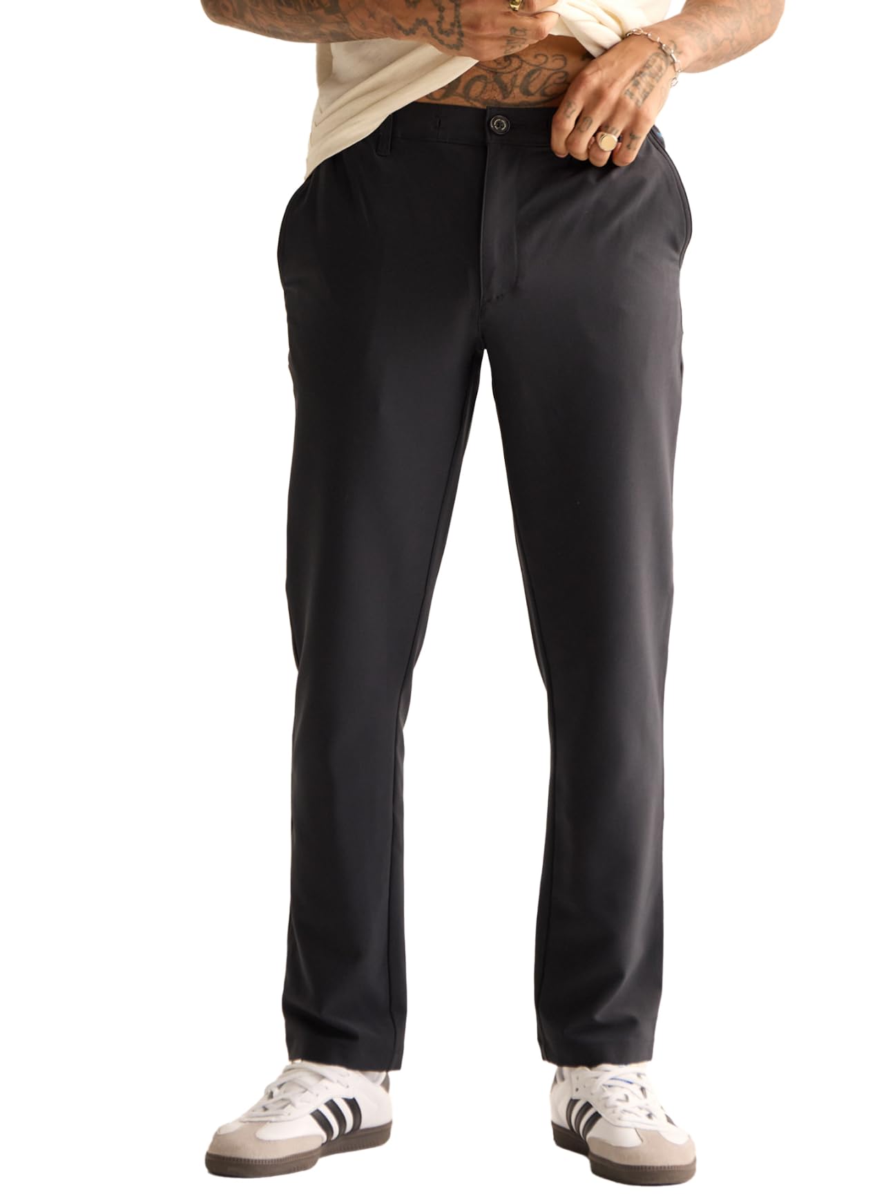 Chubbies Everywear Pants – Men’s Chino Pants with 4-Way Stretch, Tapered Leg Fit, Wrinkle-Resistant Stretch Pants, 30” Inseam