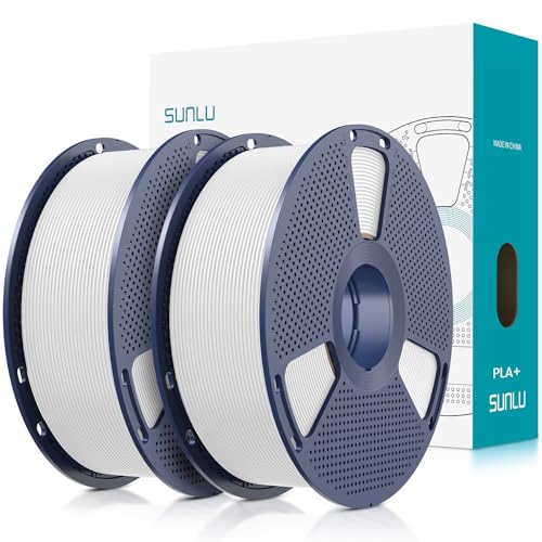 Filament SUNLU PLA Plus Biały (WHITE)