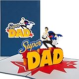 ¡Gracias, papá!: sorprenda al «mejor padre del mundo» con esta genial tarjeta de cumpleaños con troquelado en 3D. La tarjeta 3D será un gran recuerdo y seguro que ocupará un lugar de honor.