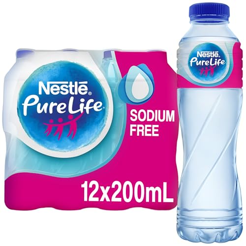 Nestlé Pure Life Low Sodium Bottled Drinking Water 12 x 200 ml
