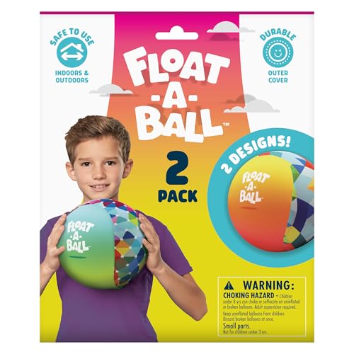 Chuckle & Roar - Float-a-Ball - Outdoor Active Play Fun - Safe and Durable - Multiple Sizes - Ages 3 and Up