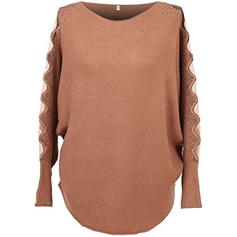 SI006 Ladies Beaded Lace Jumper in Camel Cover