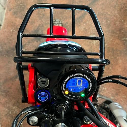 FENGYEMOTO Black Front Luggage Rack Carrier Compatible with 2019-UP Honda CT125 Trail 125 Hunter Cub - Image 2