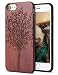 Unique iPhone 7 Case,iPhone 7 Wood Case,YFWOOD Natural Handmade Wood Phone Cell Wooden Banyan Engraving Phone Cover