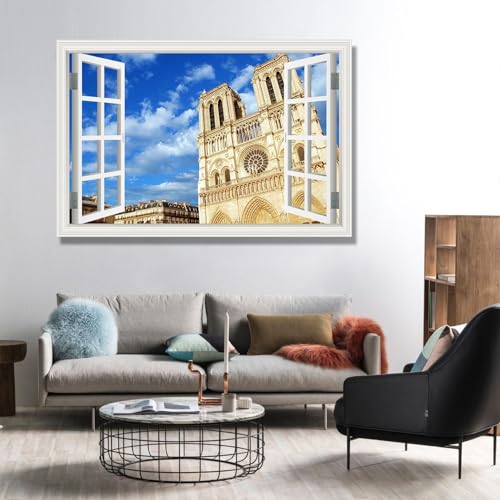 Tableaux mural moderne decoration haute definition impression batiments du monde en grand format - 5