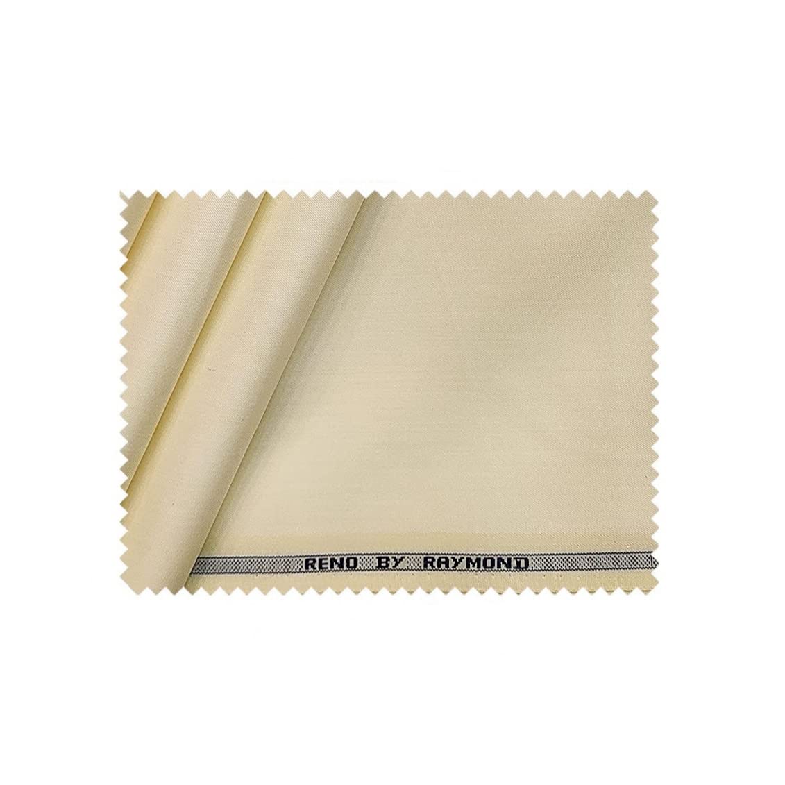 Fresh Cool Color Solid Finished Poly Cotton Shirt Fabric (Cut.2.30)