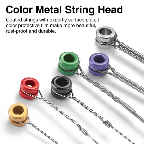 Pogolab Guitar Strings Electric Guitar Strings 6 String Set - Thin, 10-46, 10 Pack #TOP1