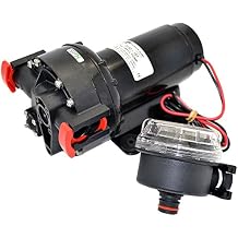 Johnson Pumps 10-13252-107-BW 5.2 GPM Baitwell Pump, 12V