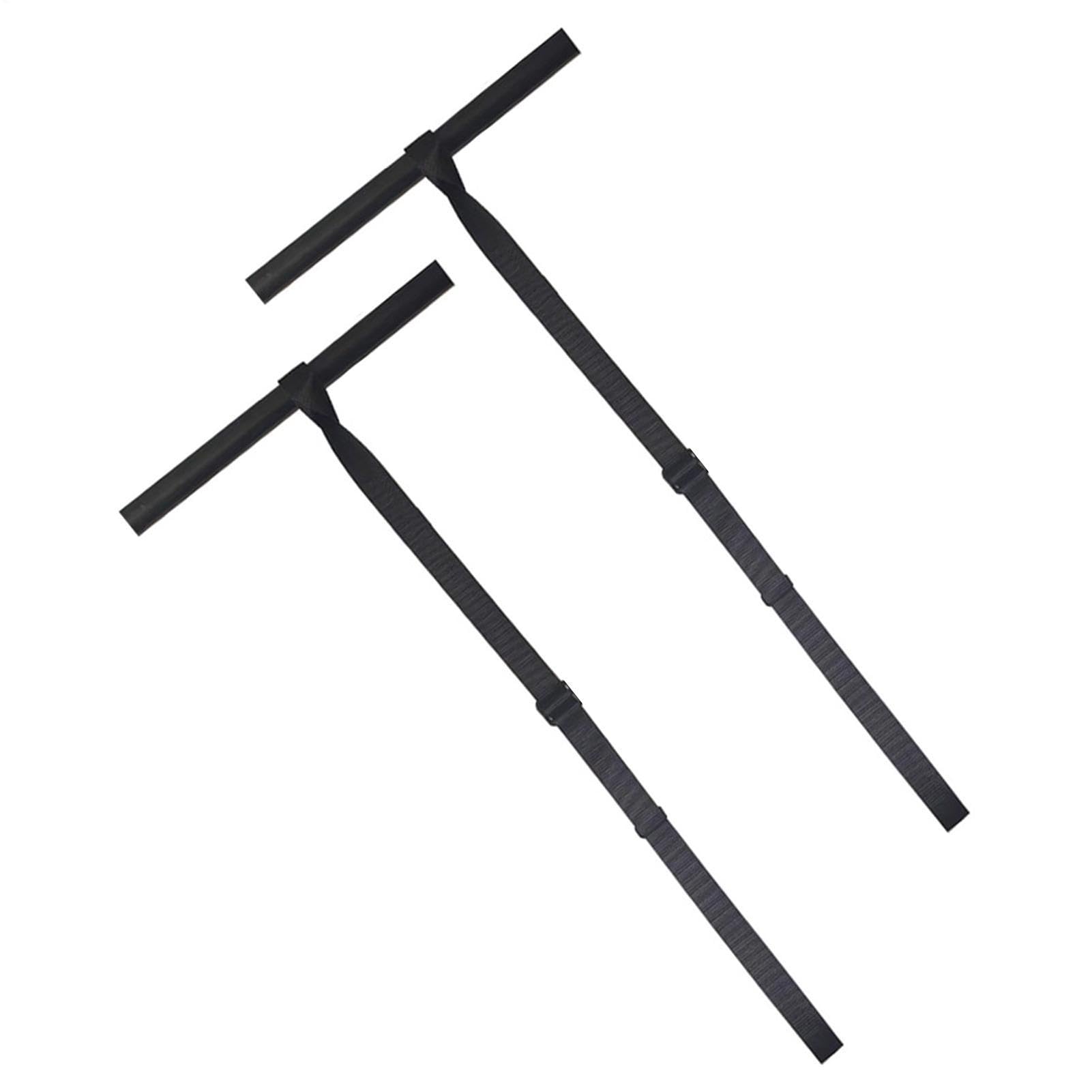 Dumbbell Spotter Hanger 2 Pieces Adjustable Safety Exercise Straps