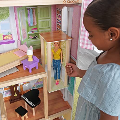 Kidkraft 65954 Grand View Mansion Wooden Dollhouse thumb #4