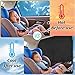 EZTIME Car Window Shades, 2 Pack Magnetic Double Layer Window Shade for Baby in Car, Adjustable Privacy Blackout/See-Through Back Window Curtains for Baby Kids UV Protection