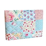 Sunwel Fashion Cute Quilted Makeup Bag for Women Girls Floral Coquette Aesthetic Cosmetic Bags