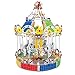 IQ Toys Carousel Merry Go Around Building Model with Metal Beams and Screws Lights & Music 1423 pcs