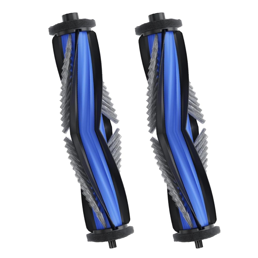 BOASYZO (2 Pack) N30 Pro Omni Roller Brushes for ECOVACS DEEBOT X8 PRO OMNI/ T50 PRO Omni/ T50 MAX PRO/ N30 Omni/ N30 PRO Omni Robot Vacuum, Main Roller Brush Replacement Multi-Surface Brushes (2)