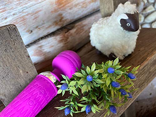 Massageador Muscular Relaxamento de Massagem Varinha Mágica Portátil 6000 Rpm USB Potente Seguro em