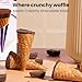 Pure Temptation Chocoblast Waffle Cones [36 Pieces] Snacks for Kids & Adults - Non-Meltable Gift Pack - Individually Wrapped Chocolate gift Cone Bites - Chocolate-Filled Waffle Cone