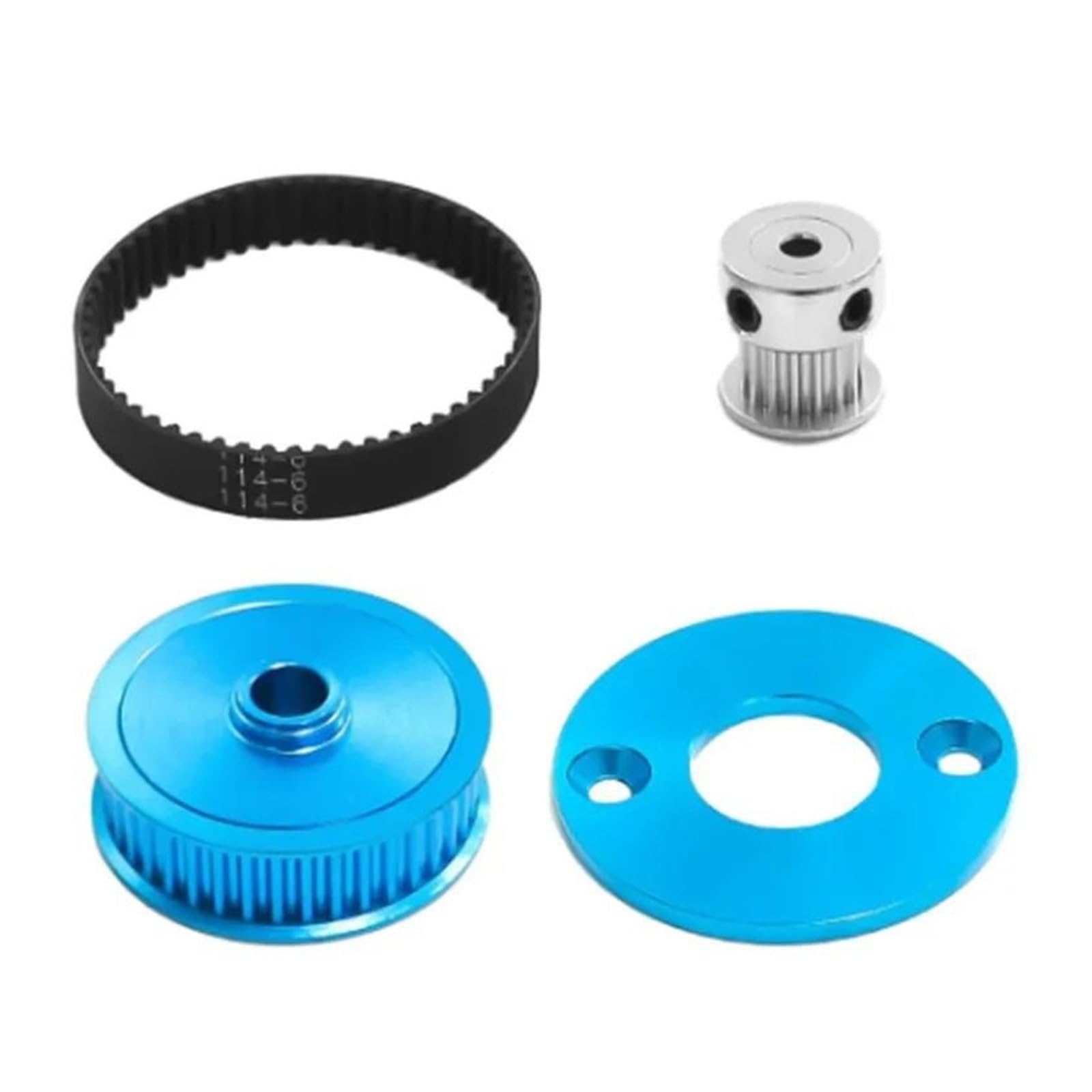 Mejora Conversión Transmisión Correa para Tamiya para TT02 1/10