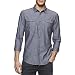 Calvin Klein Jeans Men's Herringbone Military Long Sleeve Button Down Shirt