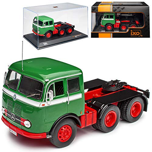 Mercedes-Benz LPS 333 Grün Rot LKW Truck 1960 1/43 Ixo Modell Auto Cover