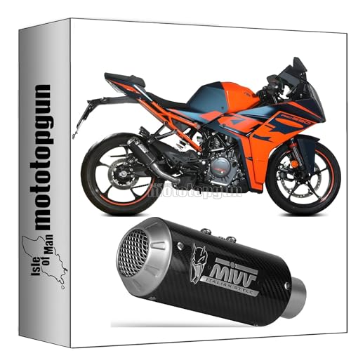 Pot racing Mivv carbon KTM RC 390 pour optimiser vos sessions sur circuit