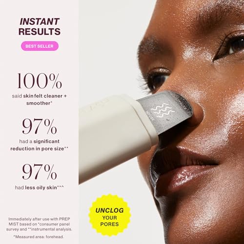 dermaflash dermapore skin care device ultrasonic 2-in-1 pore extractor and skincare infuser stone