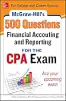 【ほぼ新品、4冊＆5冊セット】問題集 McGraw-Hill Education 500 Financial Accounting and Reporting