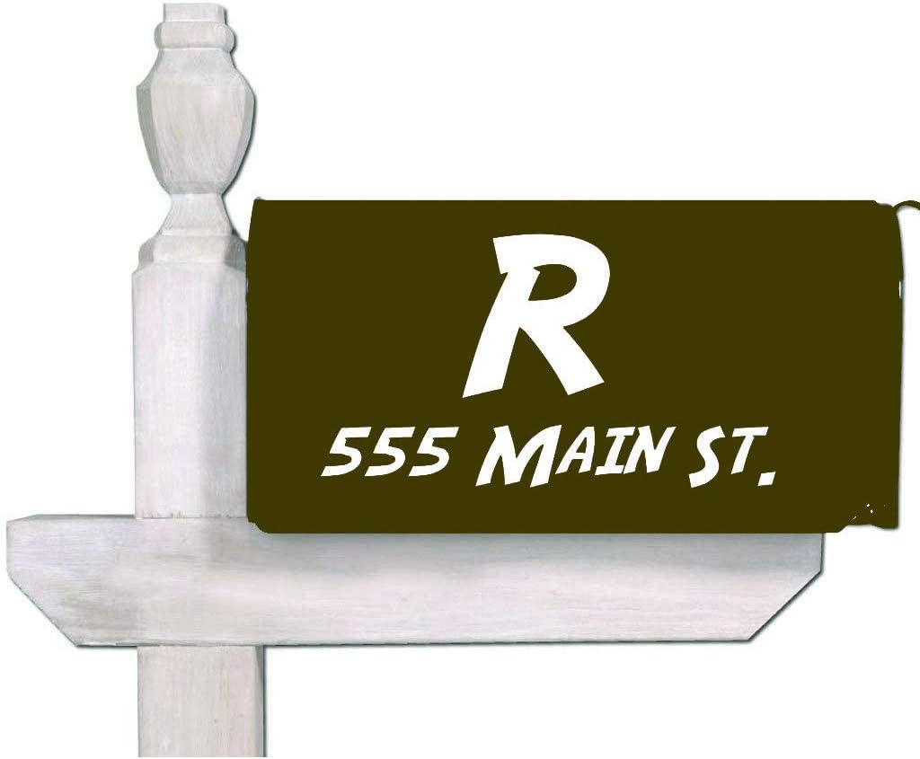 VictoryStore Outdoor Mailbox Cover - Custom Magnetic Mailbox Cover (Fire)