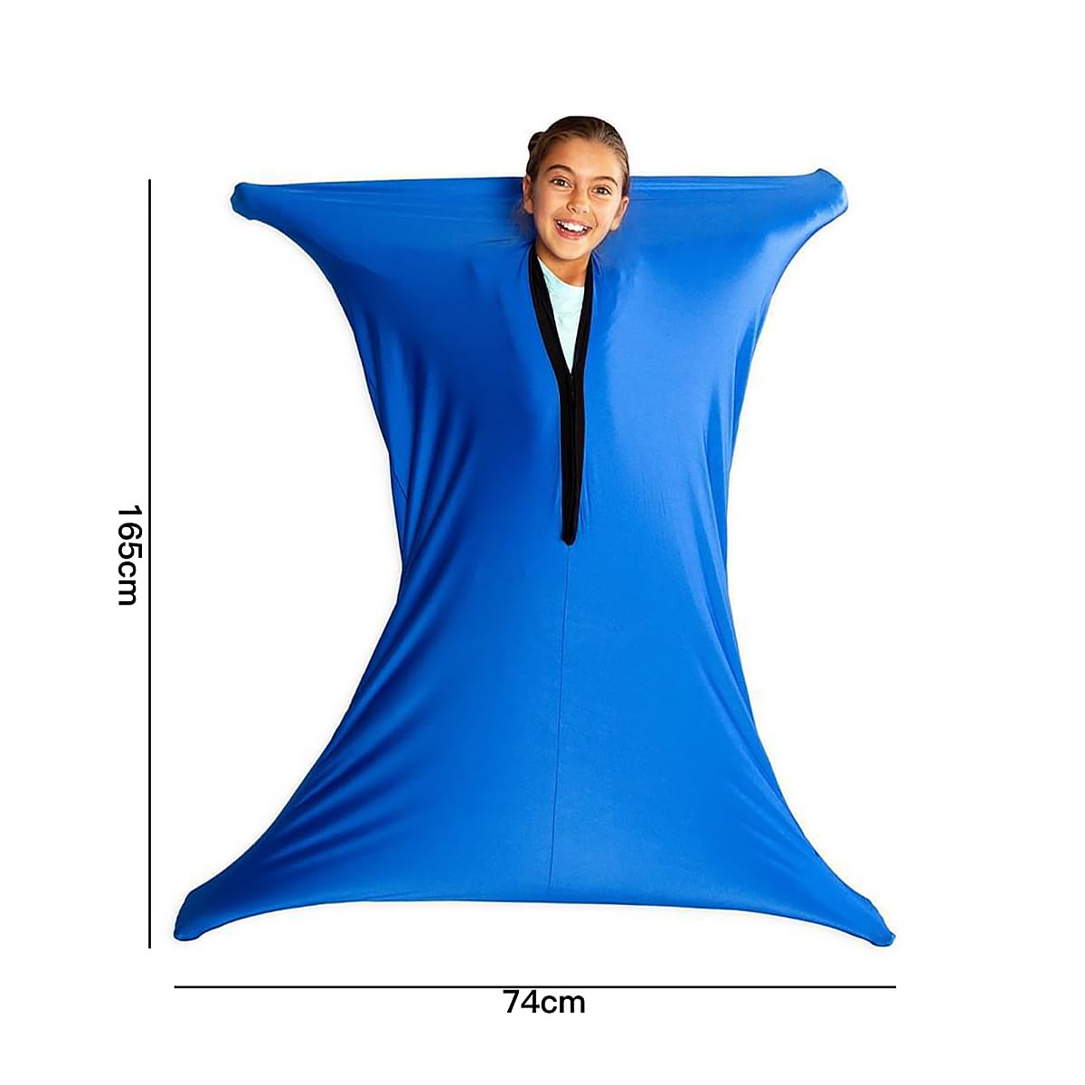 Sensory Full Body Chaussette pour Enfants 165,1 x 73,7 cm Enveloppe complète du Corps Extensible Body Sox pour soulager