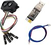 TF02-i Lidar Sensor 40m Medium-Range Distance Single-Point Ranging Finder Module Compatible with Pixhawk,Arduino and Raspberry Pi for Drone/Robot Obstacle Avoidance(RS485 Version)