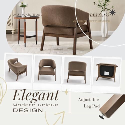 Sillón Plegable Madera Marrón Claro miniatura 5